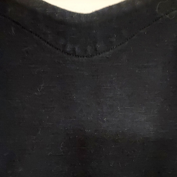 Old Navy Little Black Sundress Fitted Zip Back Basic Stretch XS LBD Party Club - Picture 5 of 10